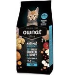 Корм для котят для котят Ownat Ultra для котят с курицей 1.5 кг