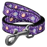 Повідок для собак нейлоновий WAUDOG Nylon, малюнок "Рік і Морті 2", L-XXL, Ш 25 мм, Дл 122 см