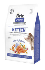 Сухий корм Brit Care Cat GF Kitten Digestion Strong Immunity Сухий корм з лососем для котів 400 г