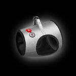 М'яка шлея для собак WAUDOG Clothes з QR-паспортом, світловідбиваюча, ХS2 B 28-31 см, C 20-22 см