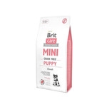Сухий беззерновий корм для цуценят малих порід Brit Care Mini Grain Free Puppy Lamb з ягням 7 кг