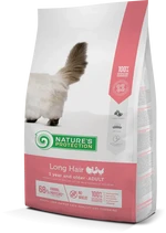 Сухой корм для взрослых кошек с длинной шерстью Nature's Protection Long hair 2кг