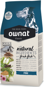 Сухий корм для дорослих собак з рибою Ownat Classic Fish (Dog) 20 кг