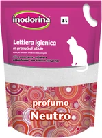 Наполнитель для кошачьих туалетов Inodorina силикагелевый Sanitary Litter без запаха 5л