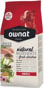 Сухий корм для дорослих собак з високим рівнем фізичної активності Ownat Classic Energy (Dog) 4 кг