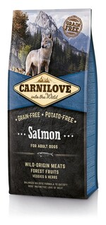 Сухий корм для дорослих собак Carnilove Salmon Adult 12 кг (8595602508907)