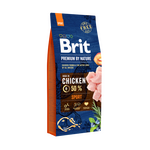 Сухой корм для активных собак всех пород Brit Premium Sport со вкусом курицы 15 кг
