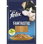 ПАК Влажный корм для кошек Felix Fantastic с индейкой 26 шт по 85г