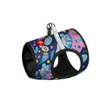 М'яка шлея для собак WAUDOG Clothes з QR-паспортом, малюнок "Рік і Морті 1", S1 B 40-45 см, C 29-31 см