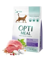 Сухий корм Optimeal для дорослих котів з смаком качки 200 г