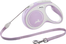 Поводок-рулетка Flexi New Comfort М трос 5 м Ліловий