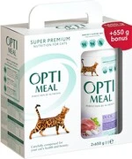 Сухий корм Optimeal для дорослих котів з ефектом виведення шерсті з смаком качки 650 г 2 шт 1.3 кг