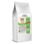 Полнорационный сухой беззерновой гипоаллергенный корм для активных взрослых котов Home Food утиное филе с нутом, грушей и лесными ягодами 400 г