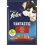 ПАК Влажный корм для кошек Felix Fantastic с говядиной 26 шт по 85г