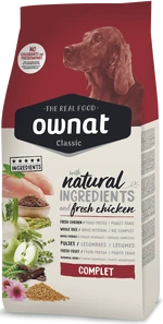 Сухий корм для дорослих собак Ownat Classic Complete (Dog) з куркою 4 кг