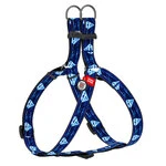 Анатомічний нашийник для собак WAUDOG Nylon з QR паспортом, малюнок "Супермен 1", пластиковий фастекс, Ш 25 мм, Дл 60-90 см