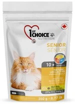 Сухий суперпреміум корм для літніх або малорухливих котів 1st Choice Senior Mature Less Aktiv 0.35 кг