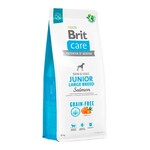 Сухий корм Brit Care Dog Grain-free Junior Large Breed для щенят гігантських порід 12кг (8595602558865)