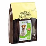 Полнорационый сухой корм для взрослых собак и юниоров мелких пород Home Food индейа ягненок с рисом 1.6 кг
