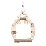 Игрушки для птиц — колокольчики, лесенки и кольца для активности и радости