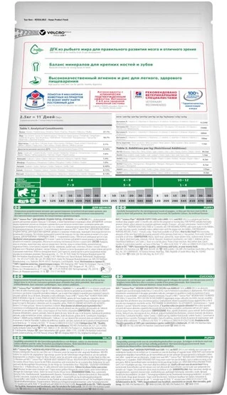 Сухий корм для цуценят середніх порід Hill&rsquo;s Science Plan Puppy Medium Breed з ягням та рисом 2.5 кг