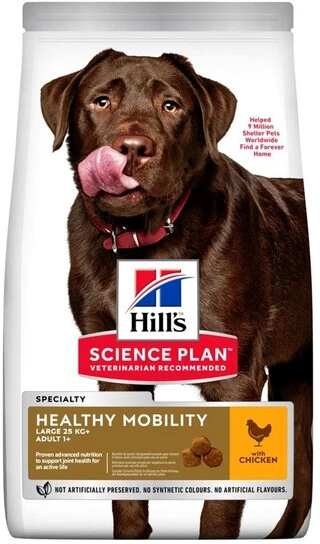 Сухий корм для підтримки рухливості великих порід Hill’s Science Plan Adult Healthy Mobility Large Breed з куркою 14кг