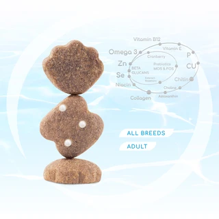 Беззерновий повнораціонний сухий корм для дорослих собак Optimeal Beauty Podium на основі морепродуктів 4 кг