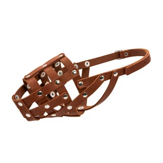 Намордник мягкий "CoLLaR" №2 (доберман, овчарка, далматин), коричневый