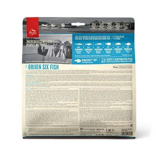 Сухий корм для котів усіх порід Orijen 6 Fish Cat &amp;amp; Kitten з рибою 340 г (o28134)