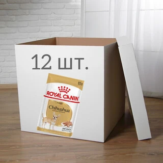 ПАК.Влажный корм Royal Canin CHIHUAHUA ADULT для взрослых собак породы Чихуахуа 12 шт по 85 г