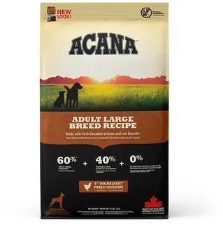 Сухий корм для собак ACANA Adult Large Breed Recipe для дорослих собак великих порід 11.4 кг (a52111)