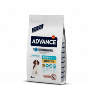 Сухой корм Advance Dog Puppy Sensitive для щенков всех пород с чувствительным пищеварением 3 кг