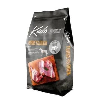 Сухий корм Kudo Adult Medium &amp;amp; Maxi Turkey &amp;amp; Duck для дорослих собак середніх і великих порід, Індейка з качкою 12 кг (8606109019718)