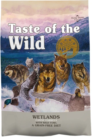 Сухий корм для собак Taste of the Wild WETLANDS CANINE з м'ясом качки 2 кг (2596-HT18)(0074198612192)