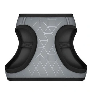 Шлея для собак мягкая WAUDOG Clothes c QR-паспортом, светоотражающая, ХS3 B 32-35 см, C 22-24 cм