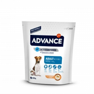 Сухий корм Advance Mini Adult для дорослих собак маленьких порід 800 г