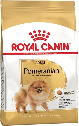 Сухой корм Royal Canin POMERANIAN ADULT для взрослых собак породы Померанский Шпиц (Паштет) 1.5 кг