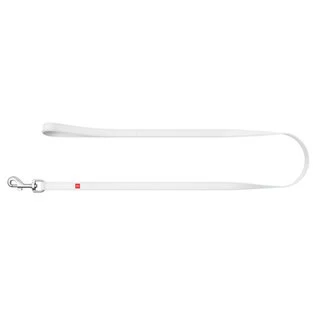 Повідок для собак шкіряний WAUDOG Design, Ш 25 мм, Дл 122 см, білий