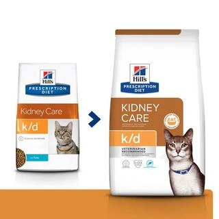 Лікувальний корм Hill's PD k/d Kidney Care Tuna з тунцем для котів при нирковій та/або серцевій недостатності 3 кг