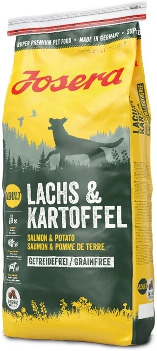 Сухой корм для взрослых собак Josera Lachs &amp;amp; Kartoffel 15 кг