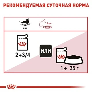 ПАК.Вологий корм Royal Canin INSTINCTIVE IN GRAVY (Соус) для дорослих котів 12шт по 85 г