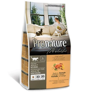 Сухий корм Pronature Holistic Cat Duck &amp; Orange 2,72 кг