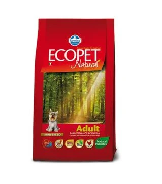 Сухий корм Farmina Ecopet Natural Adult Mini для дорослих собак дрібних порід, з куркою, 2.5 кг