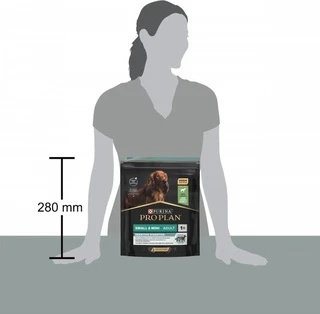 Сухий корм PRO PLAN Small&amp;amp;Mini Adult 1+ Sensitive Digestion для дорослих собак дрібних порід з чутливим травленням, з ягням 700 г