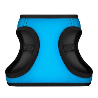 Шлея для собак мягкая WAUDOG Clothes c QR паспортом, "Colors of freedom", S1, В 40-45 см, С 29-31 см