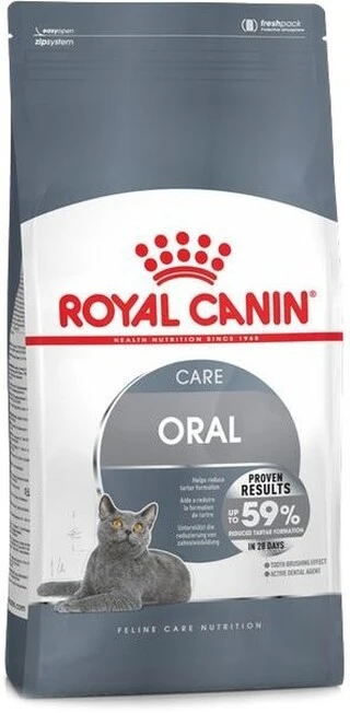 Сухий корм для котів від 1 до 7 років Royal Canin Oral Care для зменшення утворення зубного каменю 8 кг