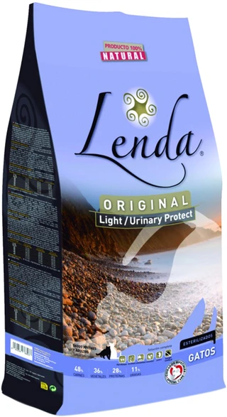 Сухий корм для дорослих котів Lenda Light для захисту сечовивідних шляхів 7 кг
