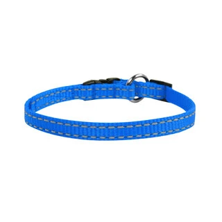 Нашийник "Dog Extremе" нейлоновий регульований (ширина 10мм, довжина 20-30см), блакитний