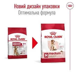 Сухой корм для пожилых собак средних пород Royal Canin Medium Adult 7+ для собак старше 7 лет 15 кг