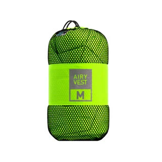 Подстилка для собак AiryVest, размер M, 80*55 см, салатово-черная